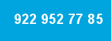 922 952 77 85